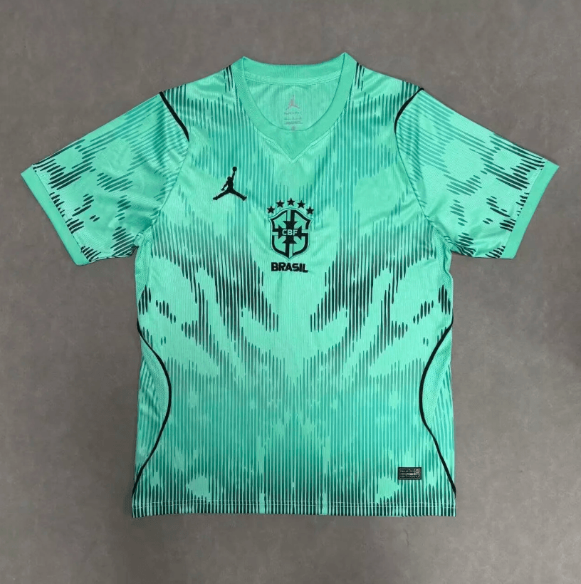 26-27 Brazil World Cup Green Goalkeeper Jersey 5A